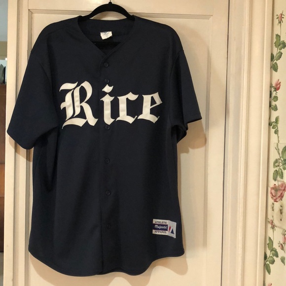 Majestic Other - Rice Baseball Jersey